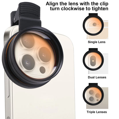 Aquarium Korallenlinsen 52mm Aquarium Salzwasser Meerwasser Riff Iphone Kamera Makrofilter Aquaterrarium