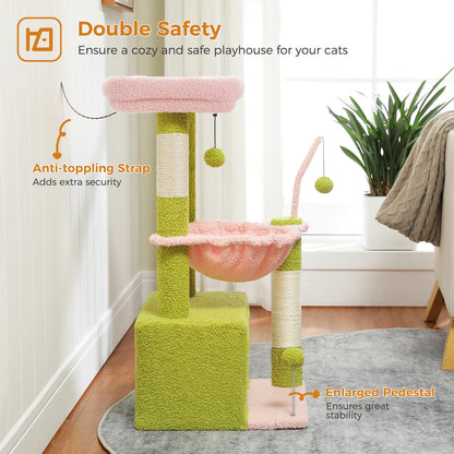 Albero per gatti cactus 4 in 1