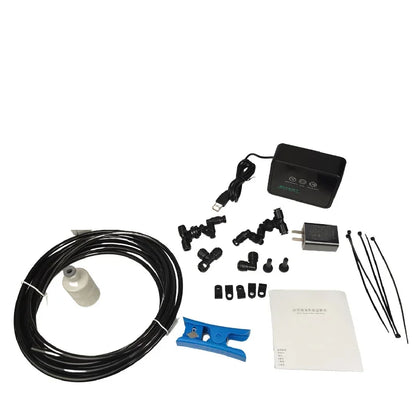 Smart Sprühsystem Reptilien Fogger Terrarium Luftbefeuchter Elektronischer Timer Automatische Nebelung Regenwald-Kit Sprinklersteuerung