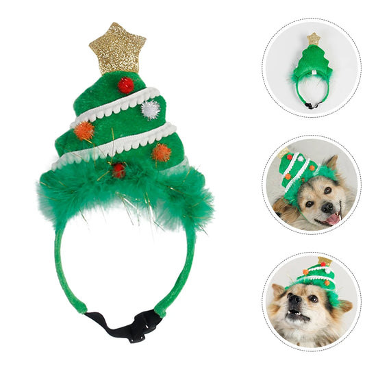 Fascia per capelli per animali domestici Accessori per festival di accessori per costumi con corna di renna per cani di Natale