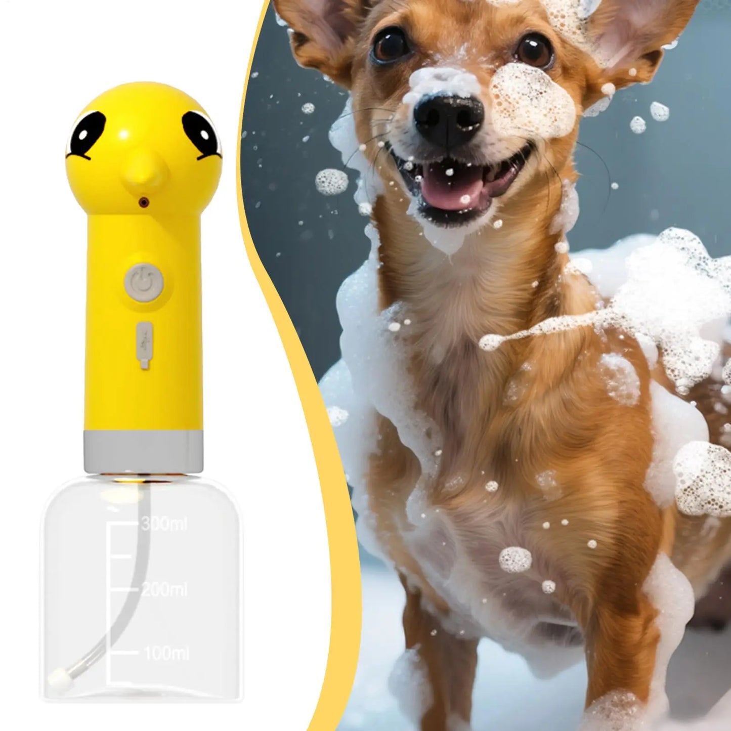 Schaumseifenspender für Hunde