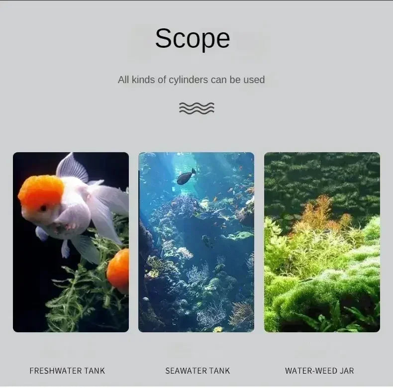 1 pz termometro per acquario elettronico LCD digitale misurazione della temperatura dell'acquario misuratore di temperatura dell'acquario accessori per acquari