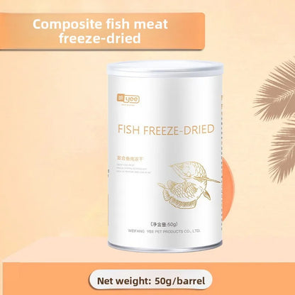 Cibo Premium per pesci, tartarughe, pappagalli - Krill antartico liofilizzato