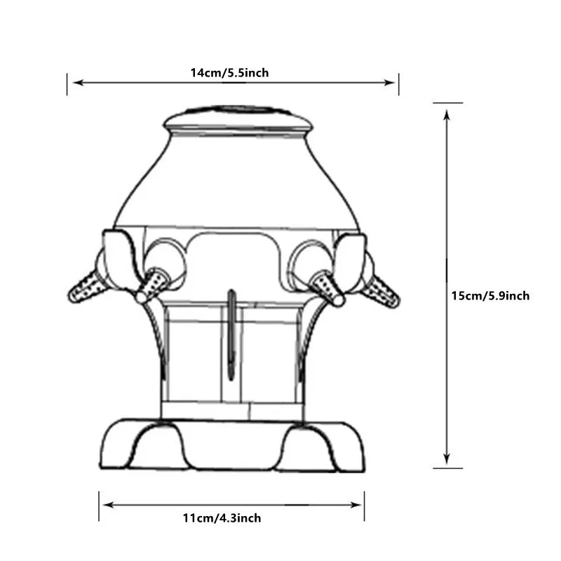 Distributore per allattare gattini