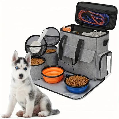 Set viaggio 6 pz con borsone