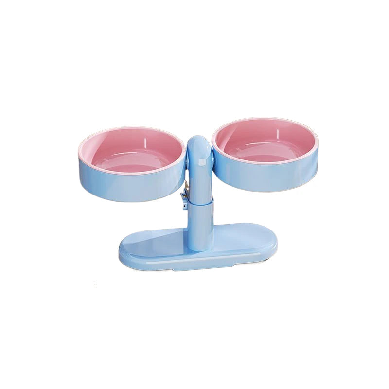 Mangiatoia per animali domestici Ciotole per cani rialzate Stoviglie regolabili in altezza Alimentazione e acqua per cani di piccola taglia Alimentazione per irrigazione