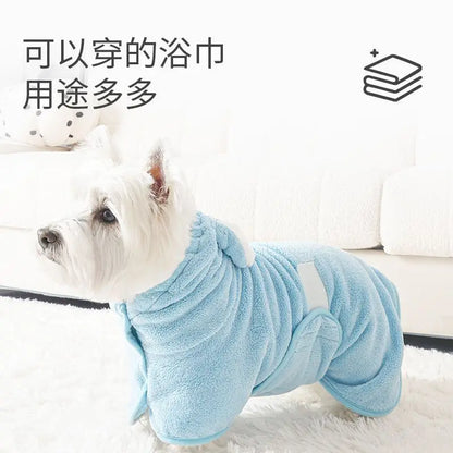 Accappatoio per animali domestici