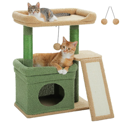Piccolo albero per gatti  con tiragraffi