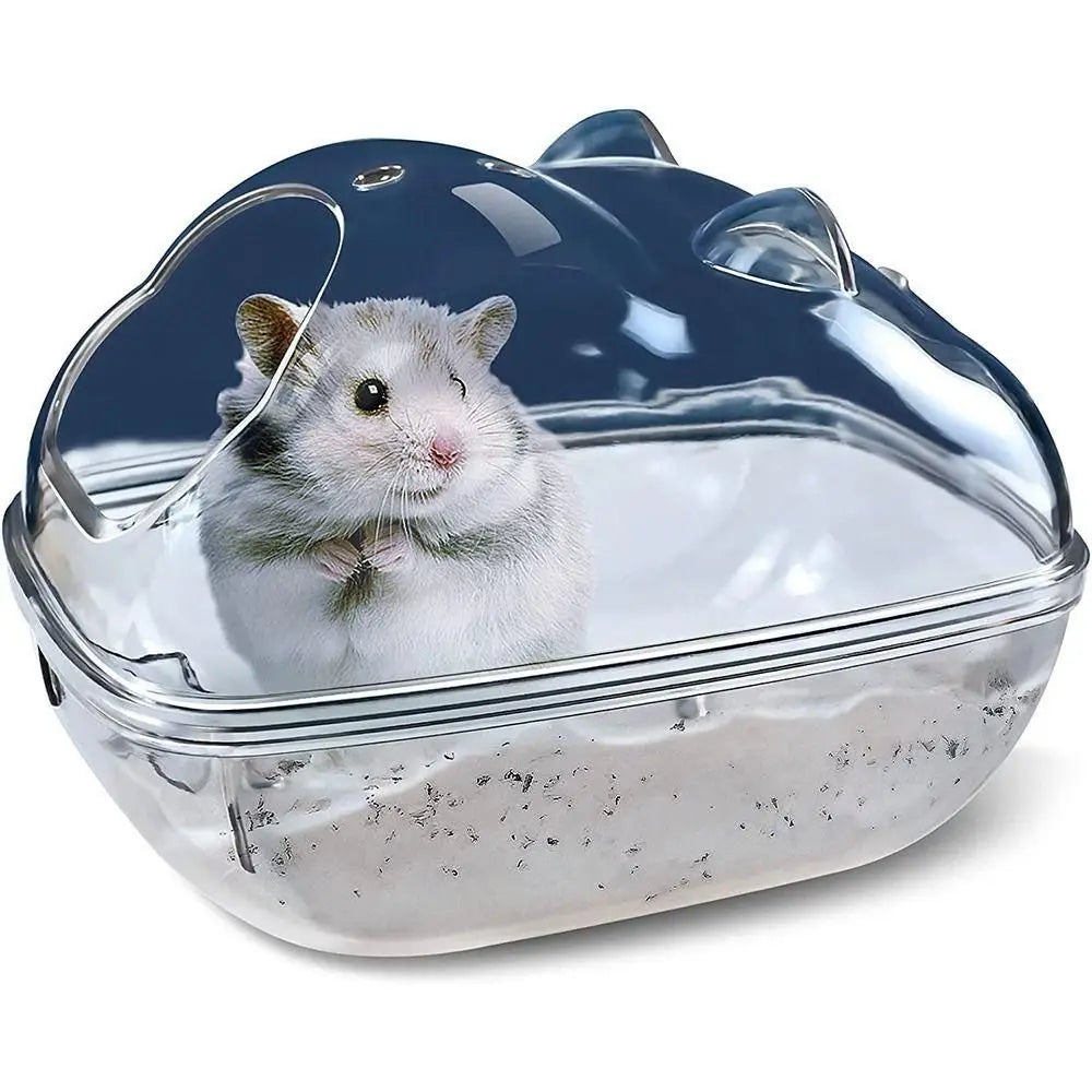 Transparente Hamstertoilette