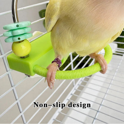 Pappagallo interattivo Allevia la noia Giocattolo Gabbia per uccelli Giocattolo per pappagalli Prendi dolcetti Dispenser per l'intrattenimento di stimolazione mentale