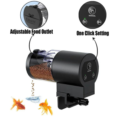 Alimentatore automatico per acquario 100 ml