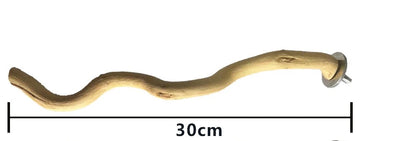 Naturale pappagallo pesce persico supporto per uccelli albero bastone zampa forchetta per macinazione parrocchetto arrampicata uccello in piedi rami giocattoli accessori per gabbie per uccelli