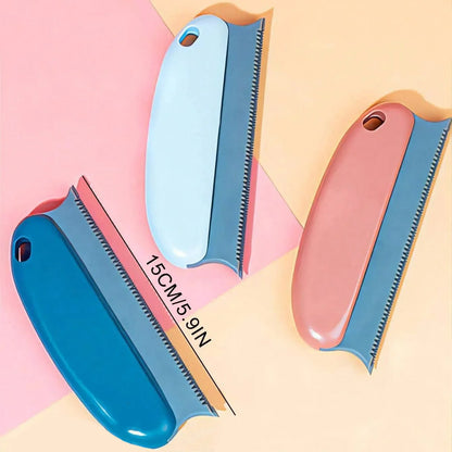 1 spazzola efficace per la rimozione dei peli degli animali domestici per cani e gatti: rasica delicatamente la lana e pulisce la pelliccia per una casa ordinata e ordinata