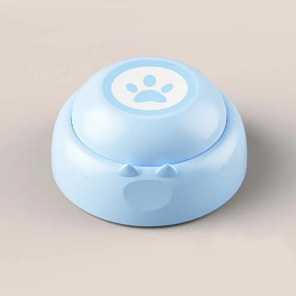 Pulsanti di comunicazione per cani Pulsante di registrazione vocale per cicalino di addestramento per animali domestici Riproduzione di registrazione di 30 secondi Regalo divertente per animali domestici parlanti