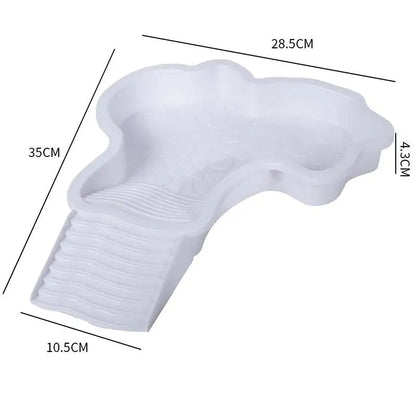 Laghetto per habitat tartarughe di terra