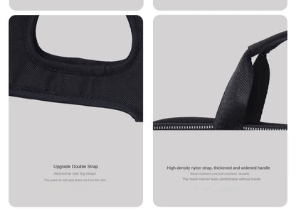 Zaino con logo personalizzato per cani Imbracatura per cani per tutto il corpo con manico Imbracature per sollevamento cani per cani anziani Cani disabili Forniture per animali domestici