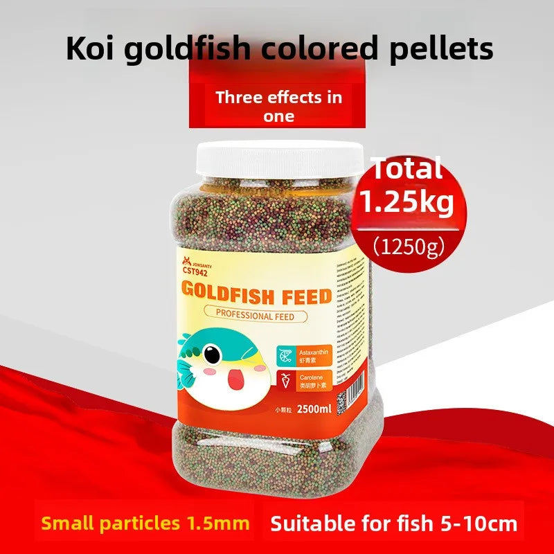Cibo per carpe Koi, pesci rossi e pesci ornamentali