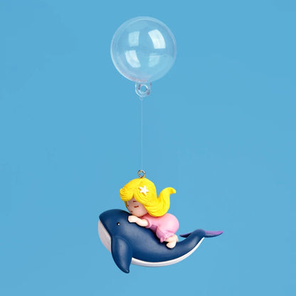 Aquarium Dekorationen Cartoon Mini Taucher Simulierte Meerjungfrau Schwimmende Aquariendekoration Aquarium Anhänger Kiki Aquarium Zubehör