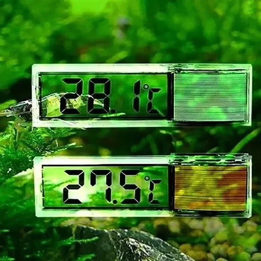 1 pz termometro per acquario elettronico LCD digitale misurazione della temperatura dell'acquario misuratore di temperatura dell'acquario accessori per acquari