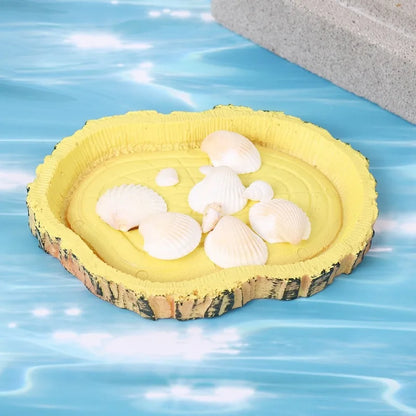 Ciotola per rettili in resina