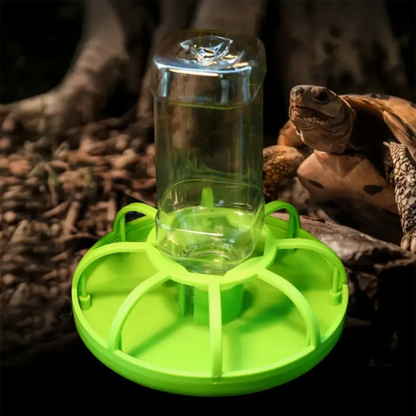 1 Stück Reptilien-Wasserversorgung, automatische Wasserspeicherung, geeignet für Kleintiere, spezifisches Zubehör für kriechende Haustiere zur Flüssigkeitszufuhr