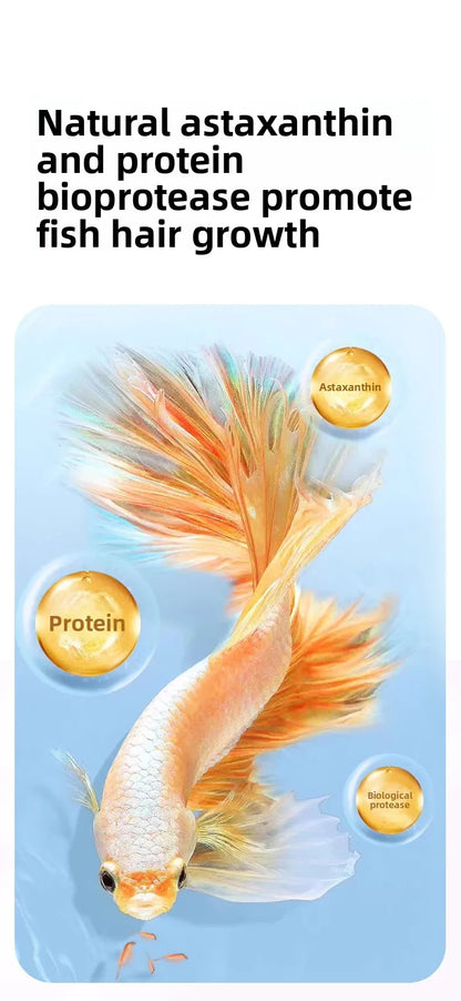 Cibo istantaneo per pesci tropicali sensibili