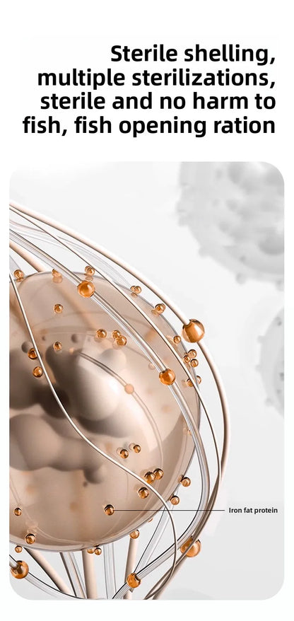 Cibo istantaneo per pesci tropicali sensibili