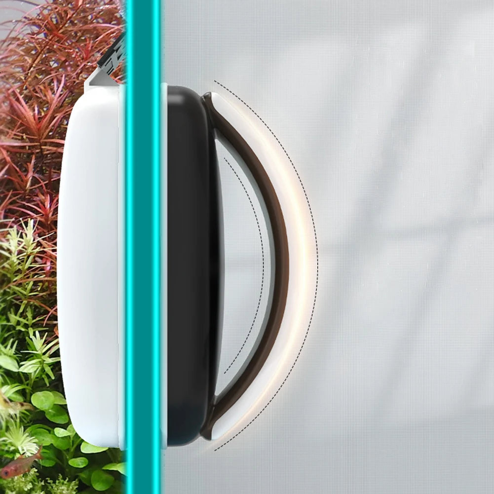 Detergente + raschietto per pulizia vetri acquario