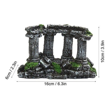 Decorazioni per acquario colonne