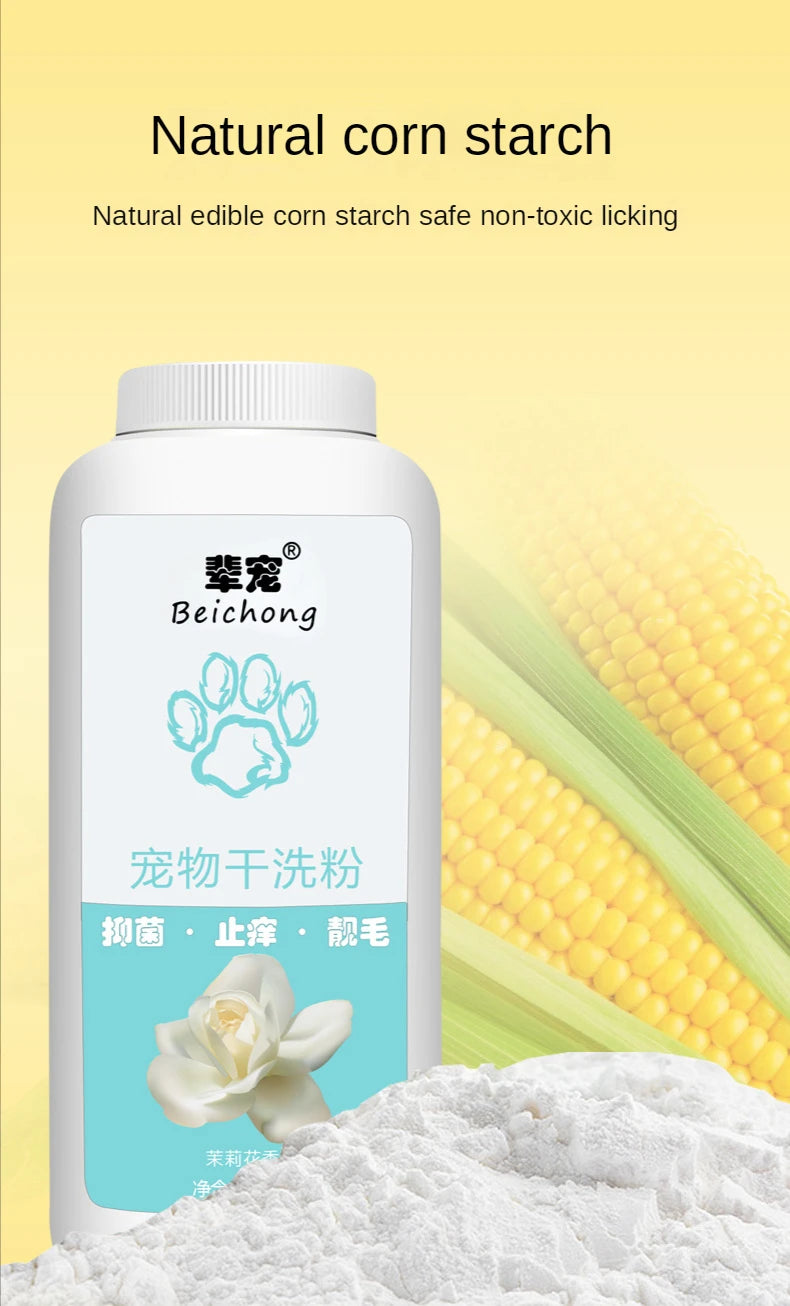 Shampoo secco in polvere