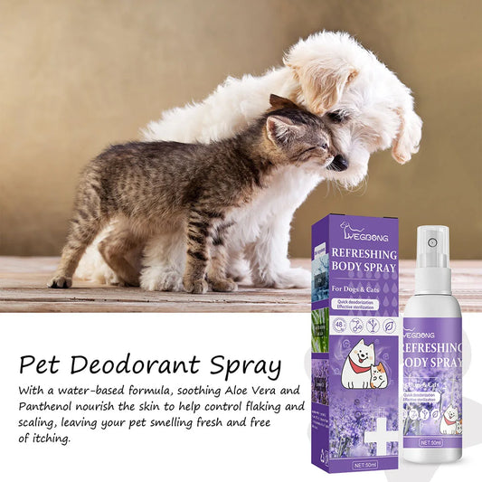 Profumo deodorante 50ml Olio di lavanda Deodorante per cani Spray