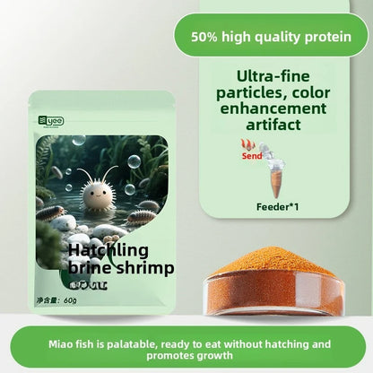 Cibo istantaneo per pesci tropicali sensibili