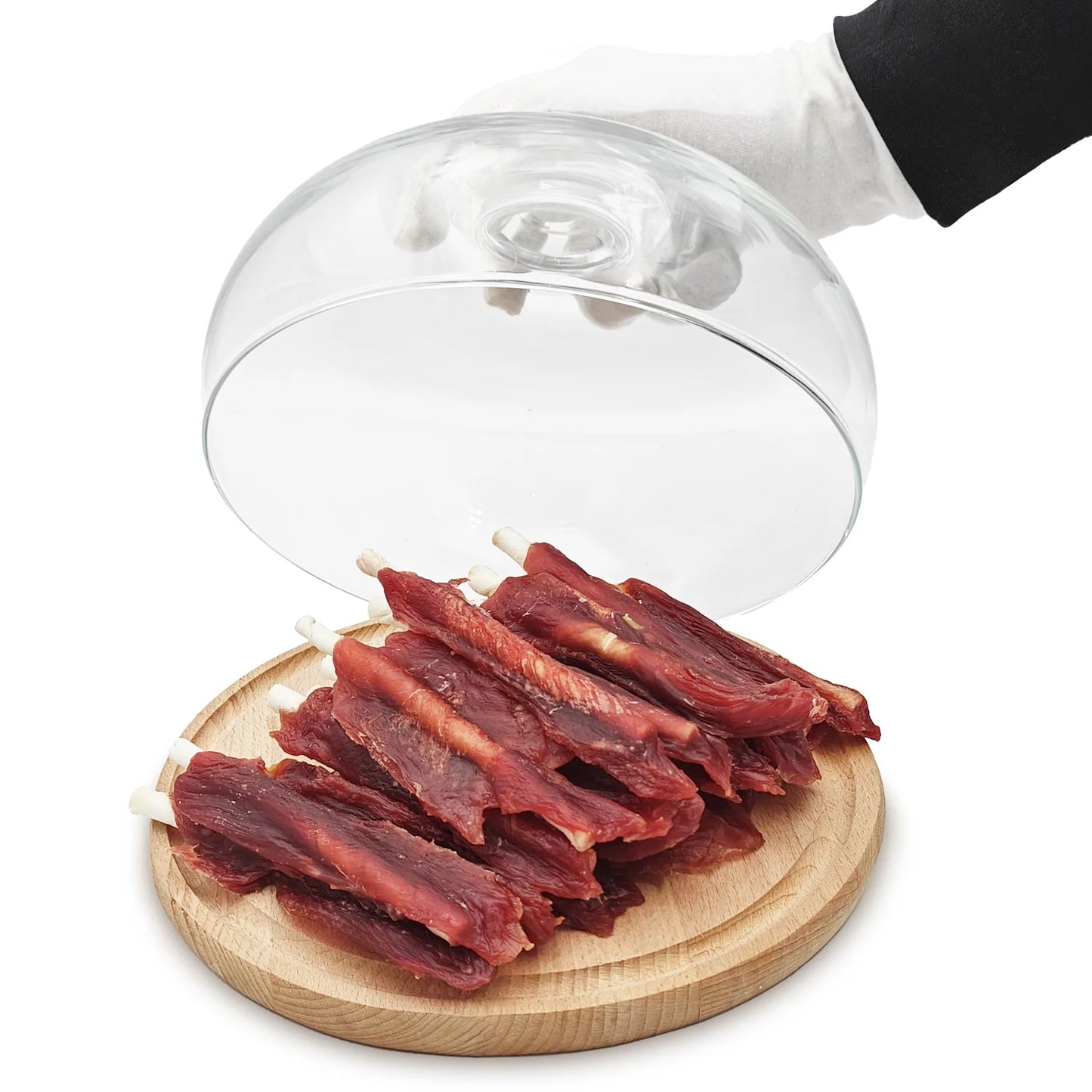 Entenbrustfiletstreifen, natürliches Hunde-Leckerli, Mersjo, 500g