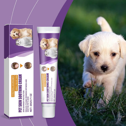 Crema per la cura della pelle degli animali domestici