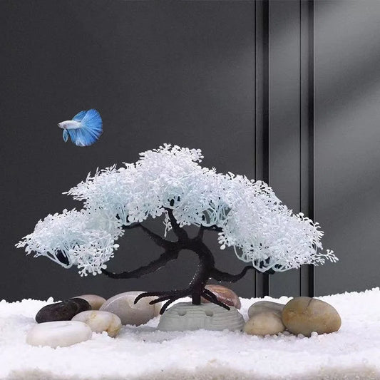 Nuova decorazione per acquario Acquario Acquario Pianta di plastica Simulazione artificiale Piante acquatiche per l'arredamento dell'acquario