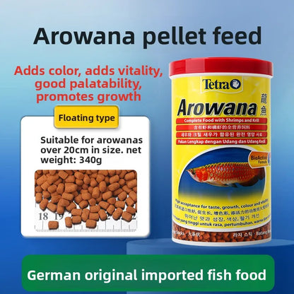 Pellet galleggianti per Arowana