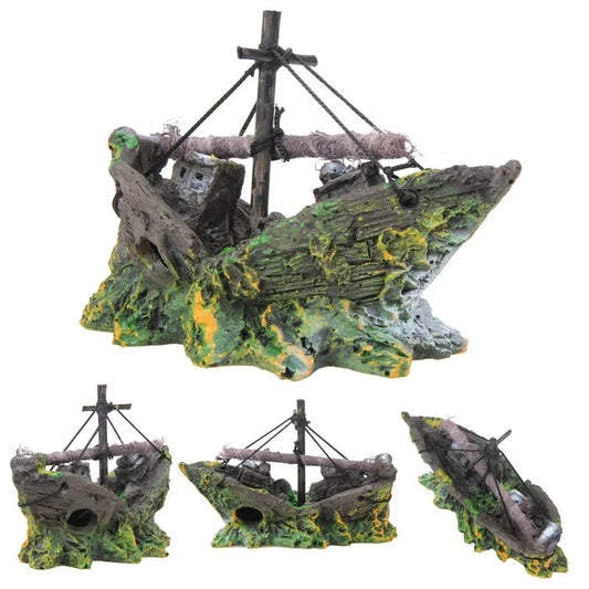 Decorazioni per acquario Nave pirata
