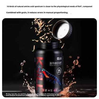 Cibo secco pesci e tartarughe - Krill & Gamberetti