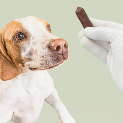 Rinderwürste, natürlicher Leckerbissen für Hunde, Mersjo, 500g