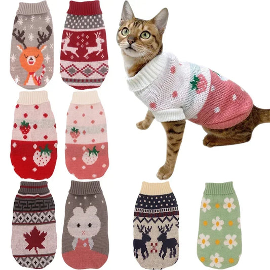 Maglioni di Natale per animali piccola e media taglia