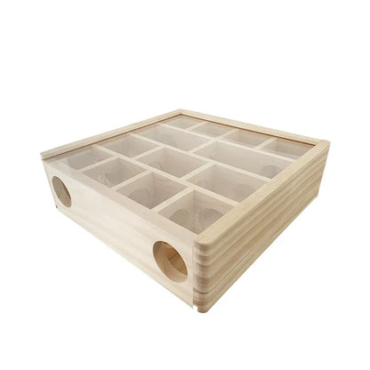 Labirinto in legno per criceti