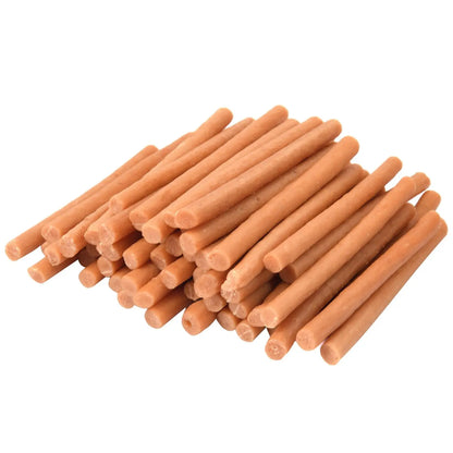 Hundeleckerli-Mersjo Lachs Kabanosy 500g PREMIUM natürlicher Lachs hoher Fleischanteil 85% ohne Konservierungsstoffe