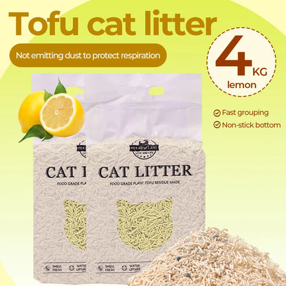 Lettiera per gatti con tofu - 4kg