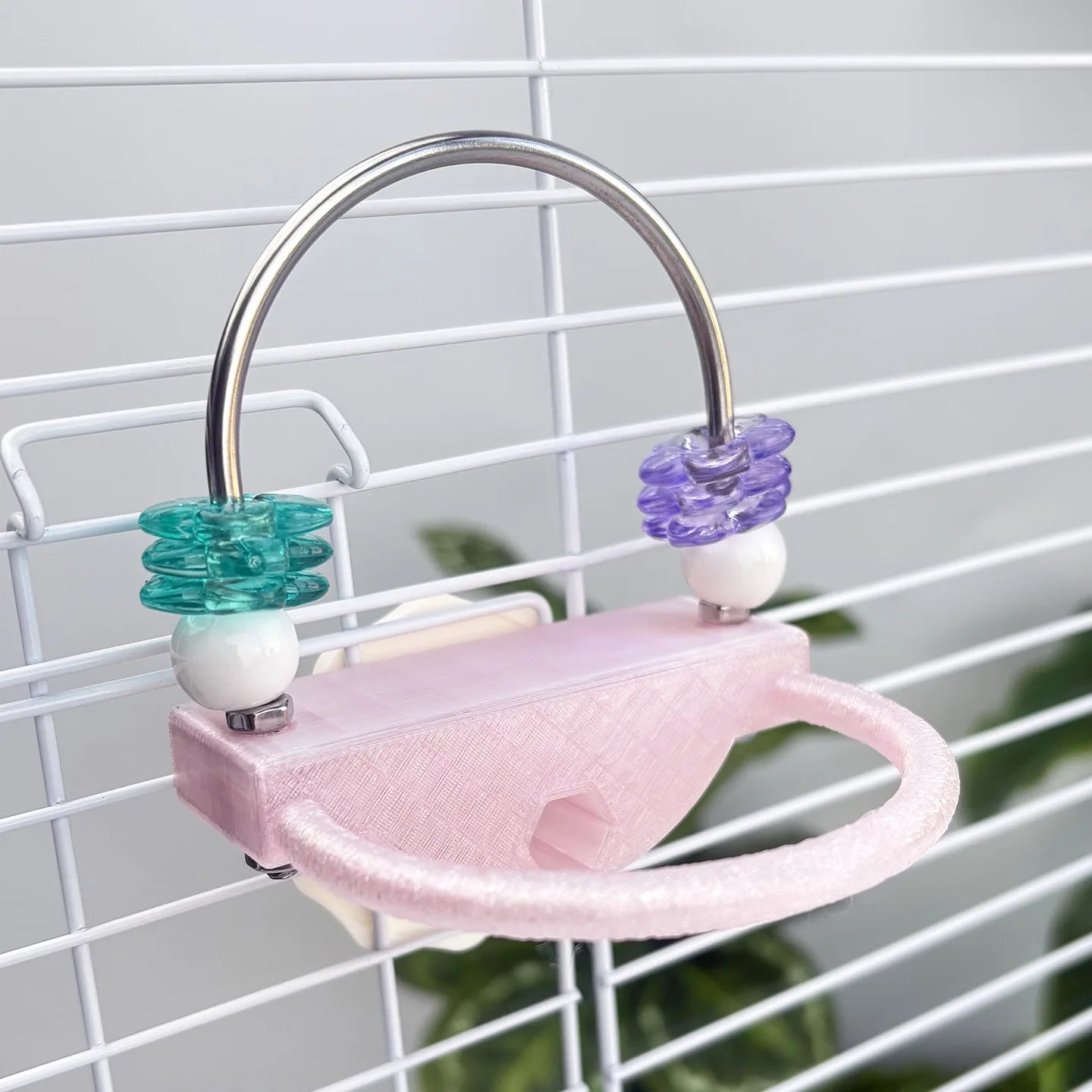 Pappagallo interattivo Allevia la noia Giocattolo Gabbia per uccelli Giocattolo per pappagalli Prendi dolcetti Dispenser per l'intrattenimento di stimolazione mentale