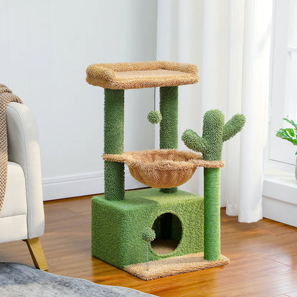 Albero per gatti cactus 4 in 1
