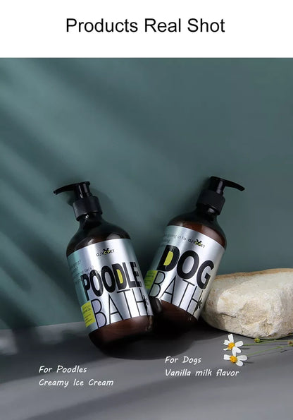 Haustier-Badeshampoo, trockene Haut für Hunde, Anti-Juckreiz, Flohschutz, Duschgel, Haustier-Dusche, Zeckenschutz, Hundehaarpflege, Reinigung, Körperwaschseife, Zubehör
