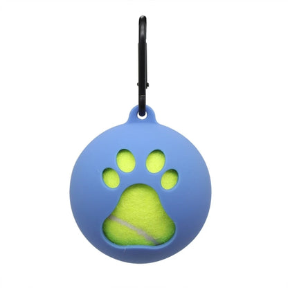 Supporto per copertura per palline per animali domestici con attacco per guinzaglio per cani Supporto per palline da tennis