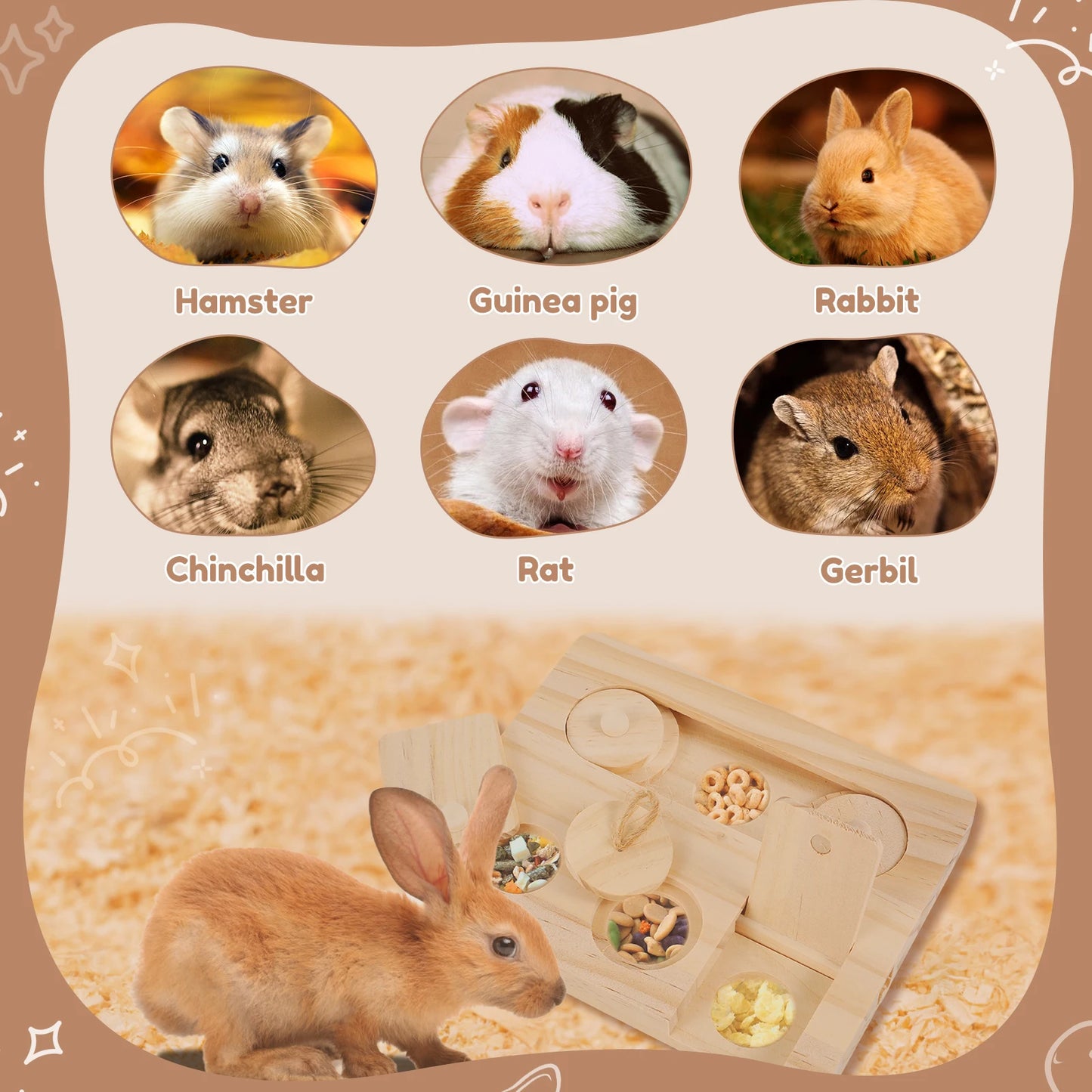 Fütterzubehör für Meerschweinchen