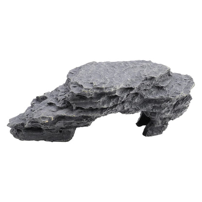Verstecken Höhle Aquarium Schildkröte Reptil Versteck Habitat Dekoration Ornament Simulation Kletterhöhle Schildkrötenplattform Dekor