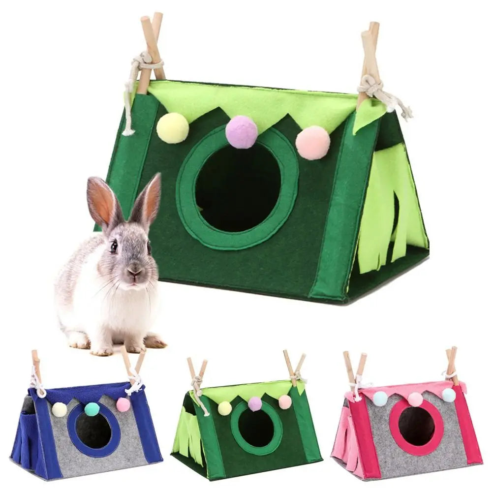 Tenda in feltro per piccoli animali